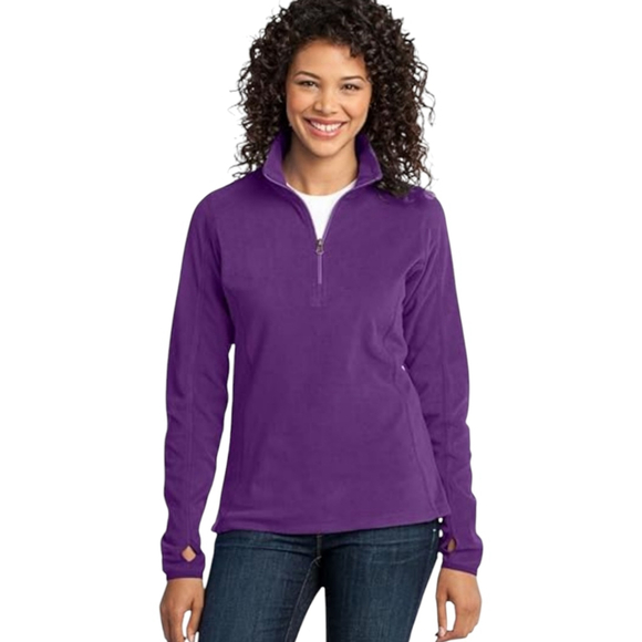 Faded Glory Women’s Size S 4/6 Zip Fleece Pullover - Picture 1 of 7